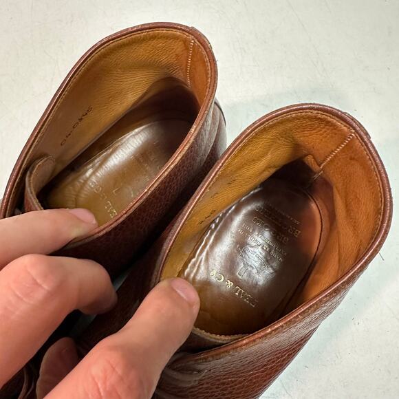 FULLY RESOLED Crockett & Jones x Brooks Brothers Chukka Boot Bench Made US 9 D main image 7